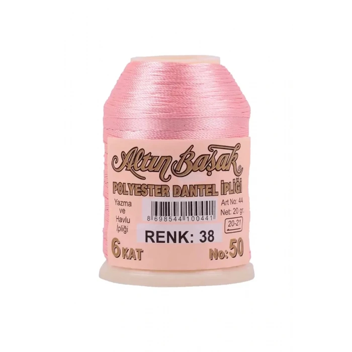 3 Adet Altınbaşak Oya ve Dantel İpi 20 gr - Royaleks - No: 038