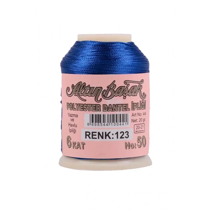 3 Adet Altınbaşak Oya ve Dantel İpi 20 gr - Royaleks - No: 123