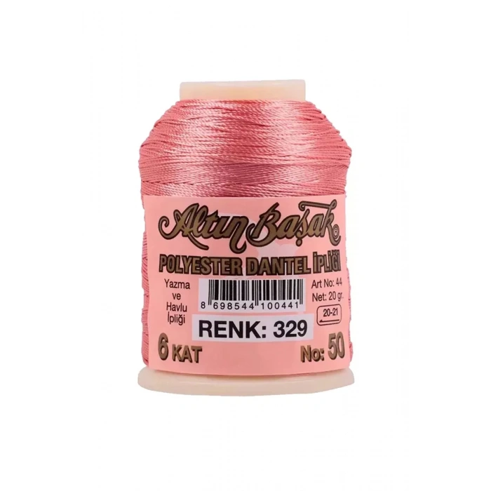 3 Adet Altınbaşak Oya ve Dantel İpi 20 gr - Royaleks - No: 239 - 329 - 715