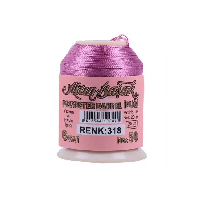 3 Adet Altınbaşak Oya ve Dantel İpi 20 gr - Royaleks - No: 318