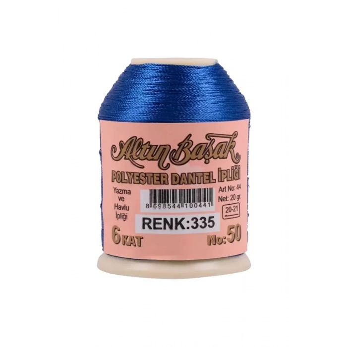 3 Adet Altınbaşak Oya ve Dantel İpi 20 gr - Royaleks - No: 335