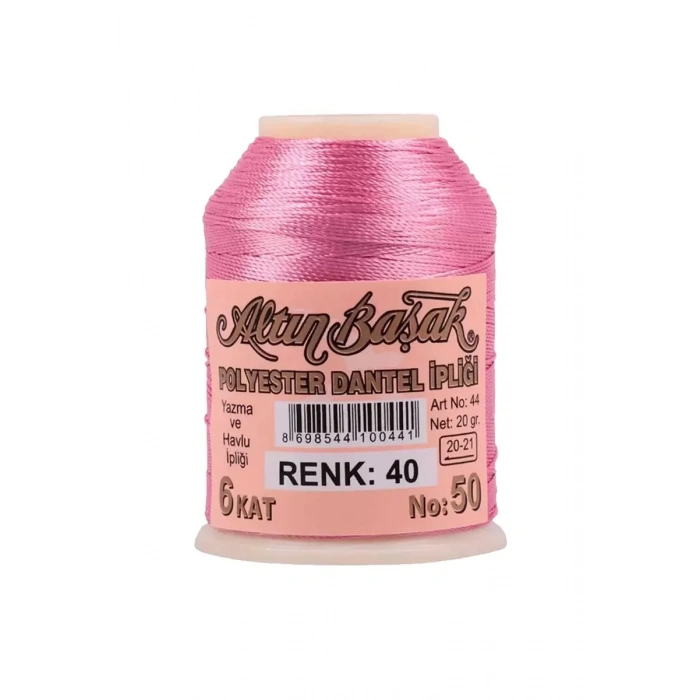 3 Adet Altınbaşak Oya ve Dantel İpi 20 gr - Royaleks - No: 347 - 040 - 505