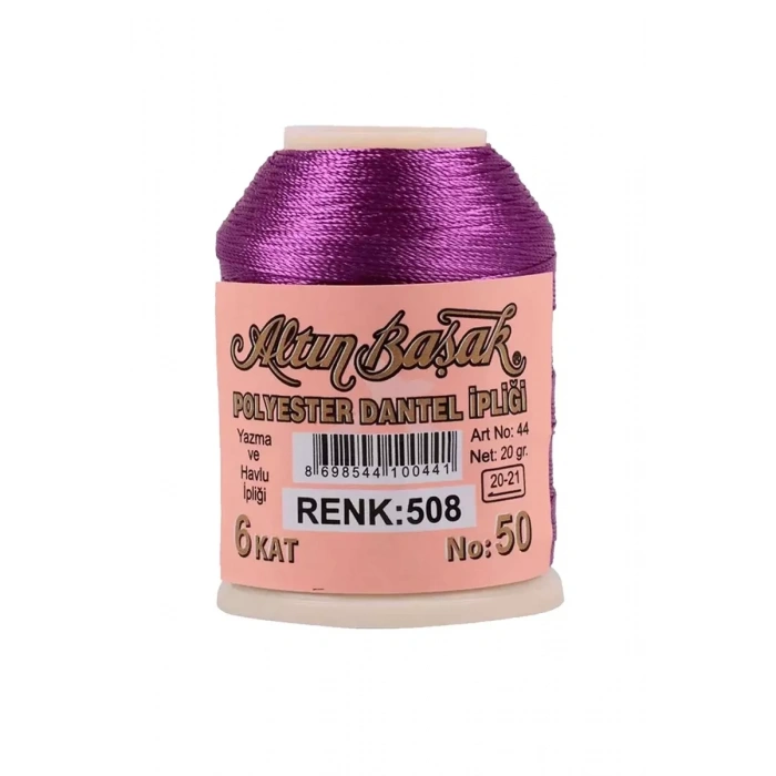 3 Adet Altınbaşak Oya ve Dantel İpi 20 gr - Royaleks - No: 858 - 508 - 008