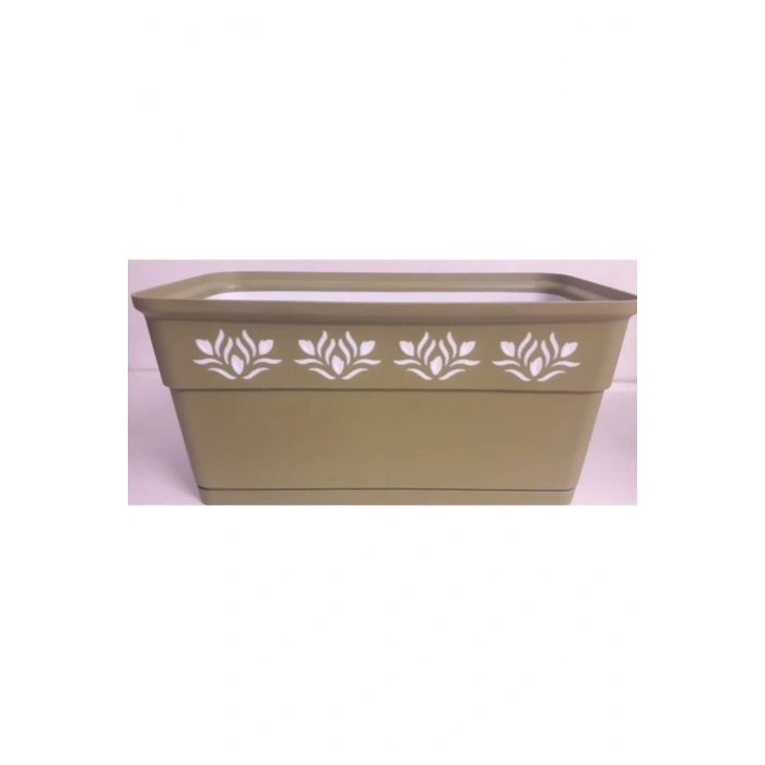 30 Cm Uzunluğunda Çift Renkli Balkon Saksı Royaleks-AK637