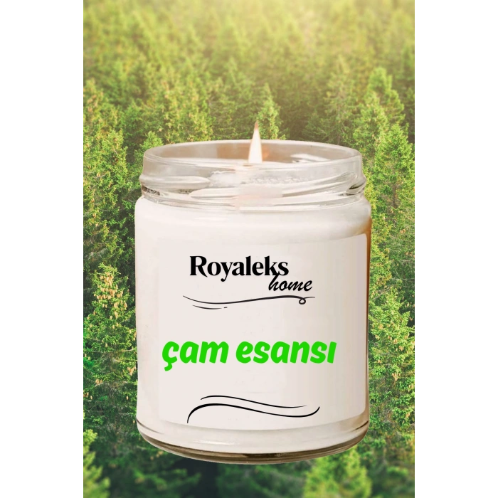 4 Adet Doğal Özel Seri Kokulu Dekoratif Kavanoz Mum 4X210 cc - Fresh Set - RYL