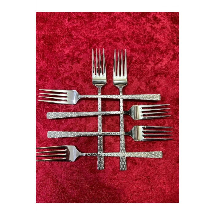 6lı Lüx Hasır Yemek Çatalı Royaleks-69022