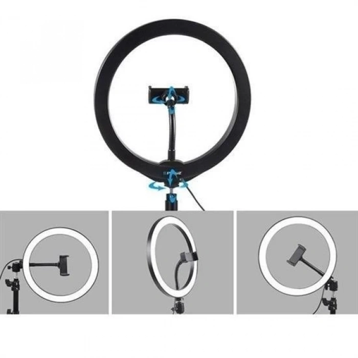 8inç 20cm Youtube Instagram Tiktok Selfie  Stüdyo Video Fotoğraf Ring Light  Tripod Led Halk