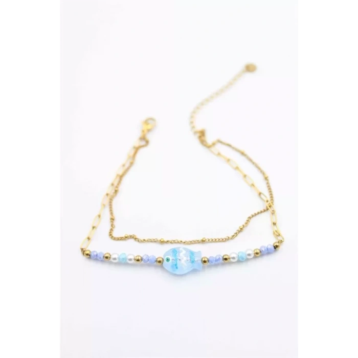 Balık Halhal - Altın