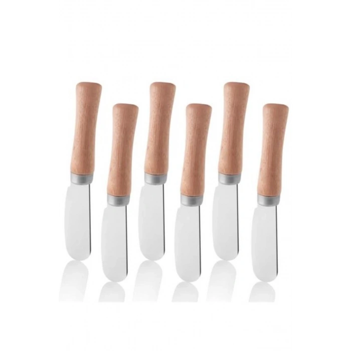 Bambu Saplı Tereyağ Bıçağı 6lı Royaleks-BŞSTB06