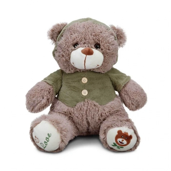 BFS 1014 Puffy Friends T Shirtlü Sevimli Peluş Ayı 43 cm