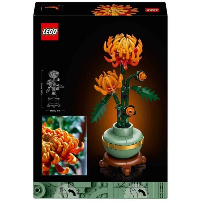 BFS  10368 Lego icons - Krizantem - Chrysanthemum 278 parça +18 yaş