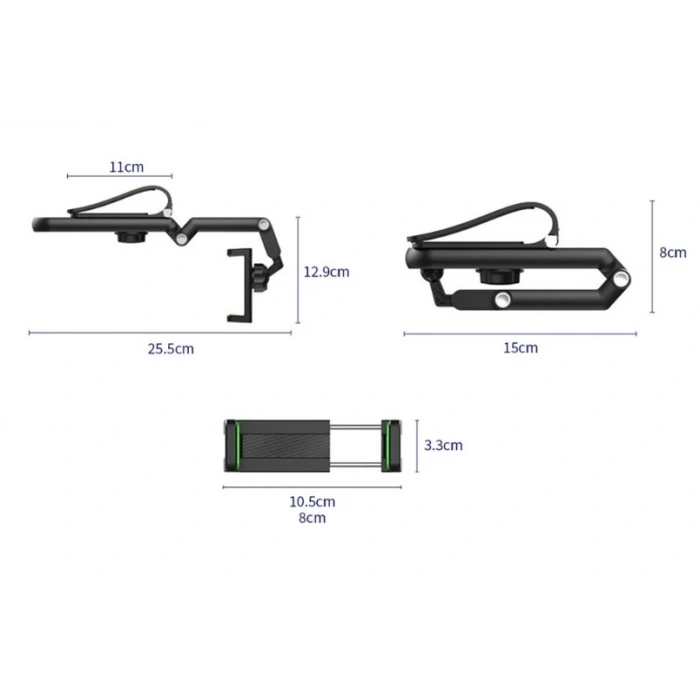 BFS  1080° Dönebilen Çok Fonksiyonlu Telefon Tutucu CM-103