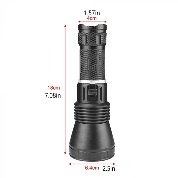 BFS 1200 Lümen Profesyonel Şarjlı El Feneri  Wt-655