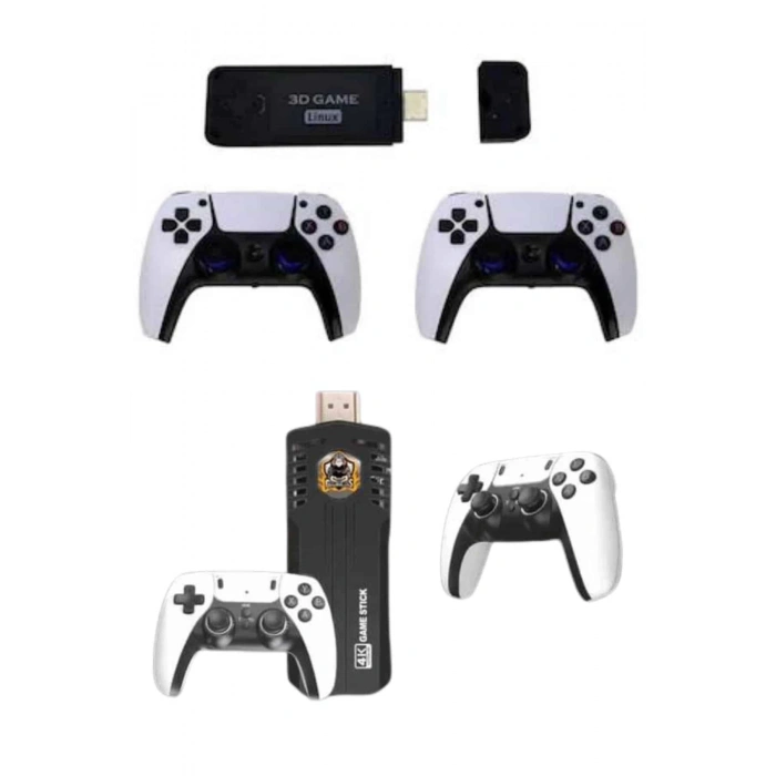 BFS 20.000 Oyunlu Kablosuz Çift Kol Retro Oyunlar Çift Kollu Game Stick