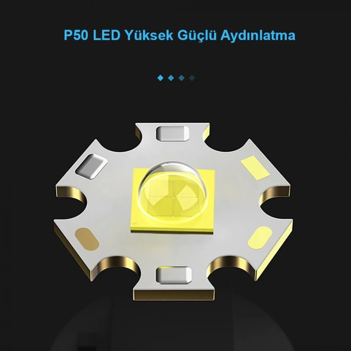 BFS 3000 Lümen  Güçlü El Feneri  Wt-600