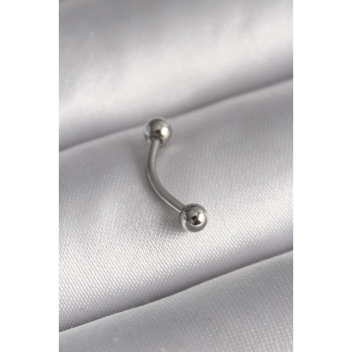 BFS 316L Çelik Gümüş Renk Topçuk Model Piercing