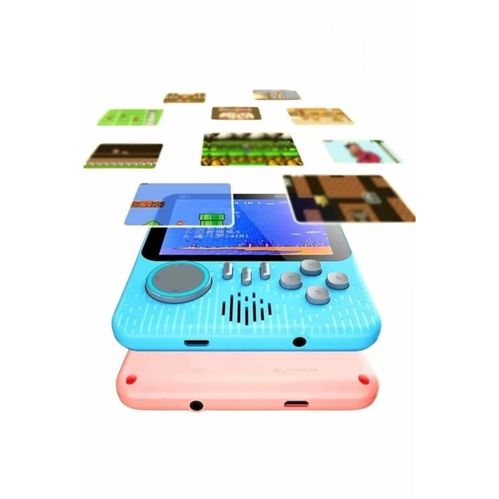 BFS 3.5 İnç Mini Atari Taşınabilir Oyun Konsolu 666 Adet Retro Oyun