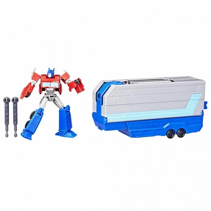 BFS 3in1 Sesli ve Işıklı Transformers EarthSpark Optimus Prime Savaş Oyun Seti