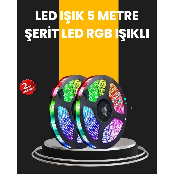 BFS 5 Metre Kumandalı Su Geçirmez Şerit LED