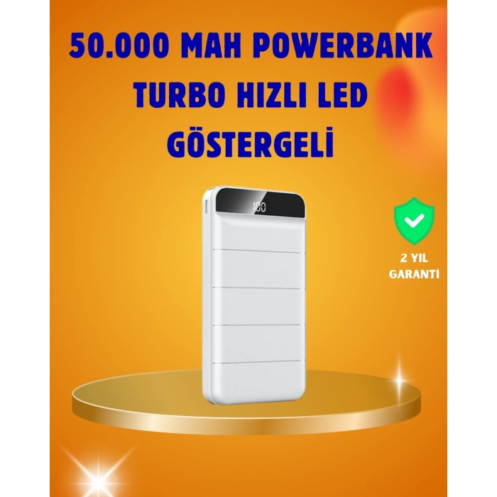 BFS 50000mAh LED Göstergeli Taşınabilir Şarj Cihazı