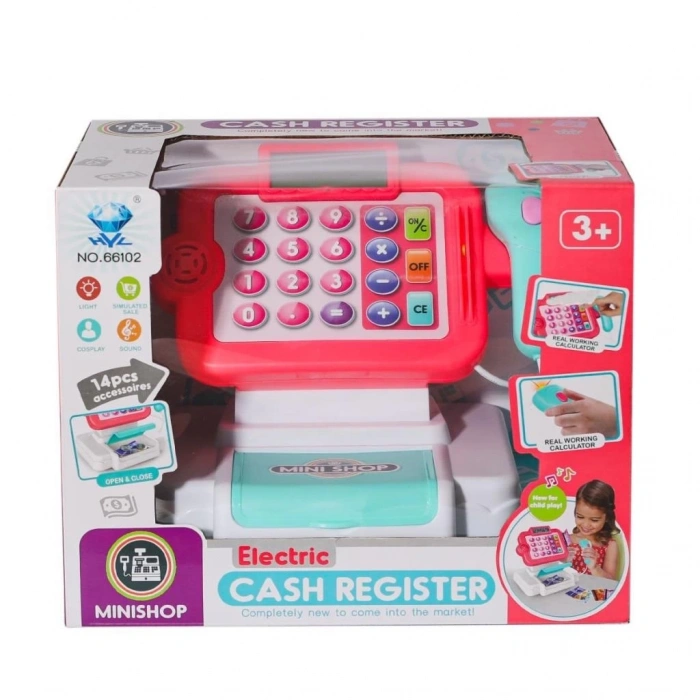 BFS   66102 Pilli Yazar Kasa- Prestij Oyuncak