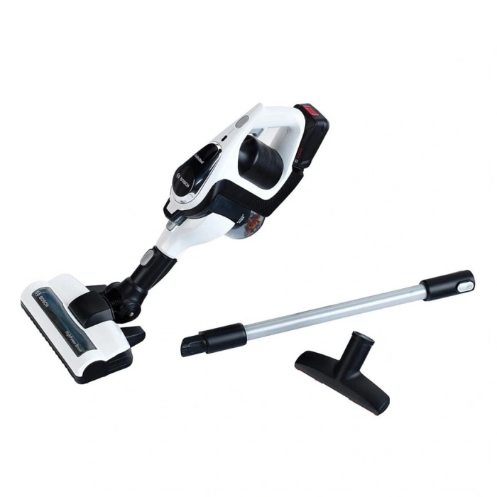 Mey İthalat® 6812 Bosch Oyuncak Beyaz Elektrik Süpürgesi Sesli + Işıklı