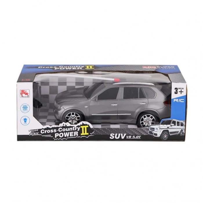 BFS   8578-1A Kumandalı Şarjlı Işıklı Cross Country Power II -Limon Oyuncak