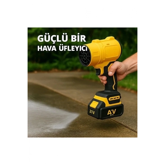 BFS Ahv-18 Turbo Hava Üfleyici | 4 Kademe Hız | 21v 431w Kablosuz Blower | 32.000 Rpm’’