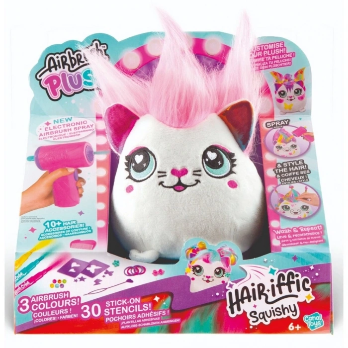 BFS Airbrush Peluş Saç Hobi Set