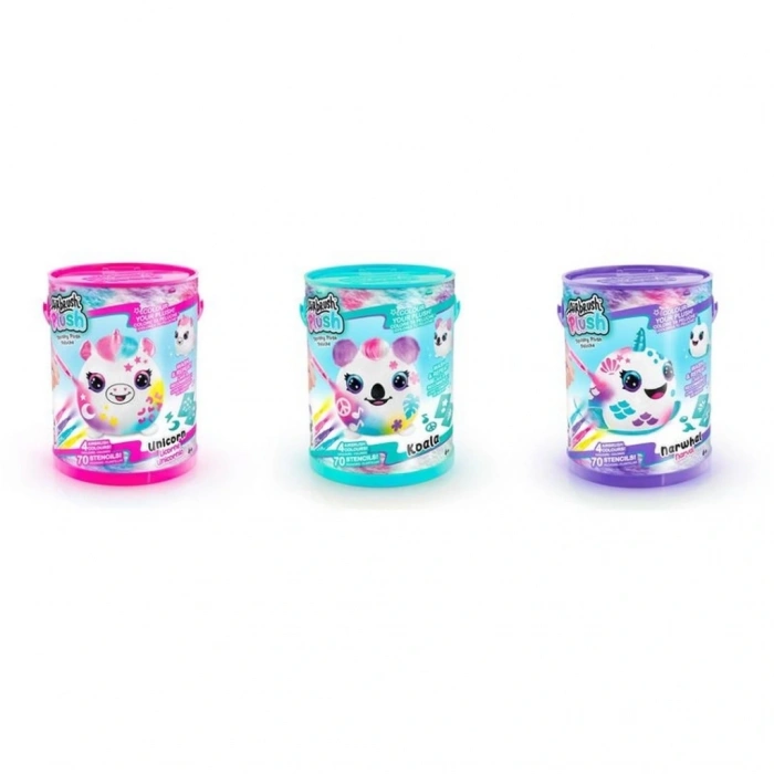 BFS Airbrush Plush Peluş Squish Boya Kutusu Hobi Seti