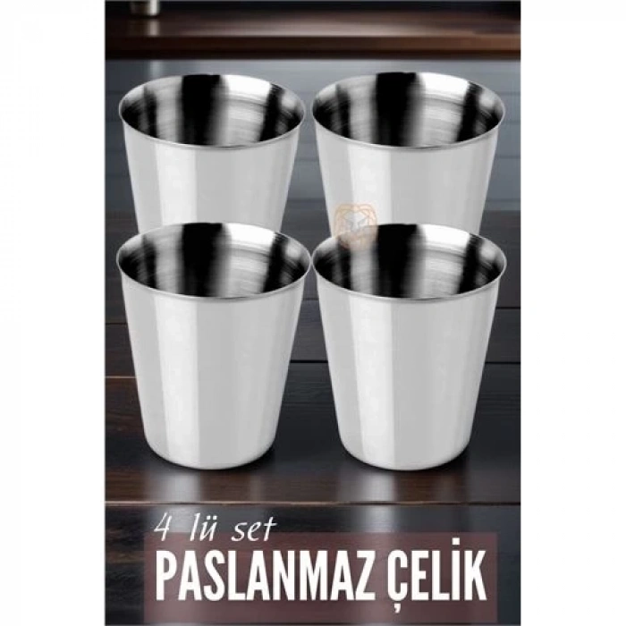 BFS Çelik Bardak Seti 4 Adet Fazio Giacinto Design