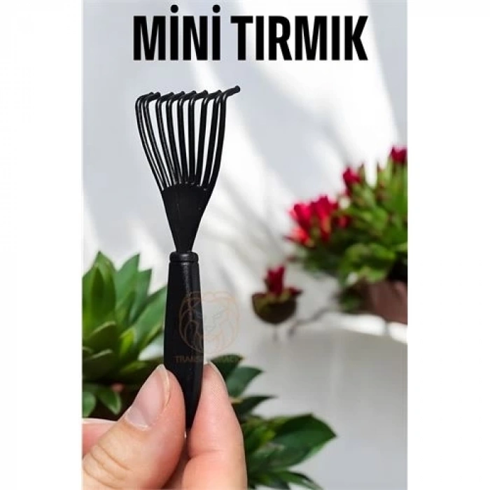 BFS Çiçek Toprağı Temizleme Tırmığı Mini Tırmık