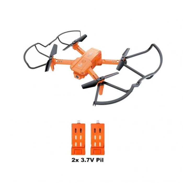 BFS   DSX-41 Kumandalı 2.4G Şarjlı Kameralı Katlanabilir Drone -Vardem Oyuncak