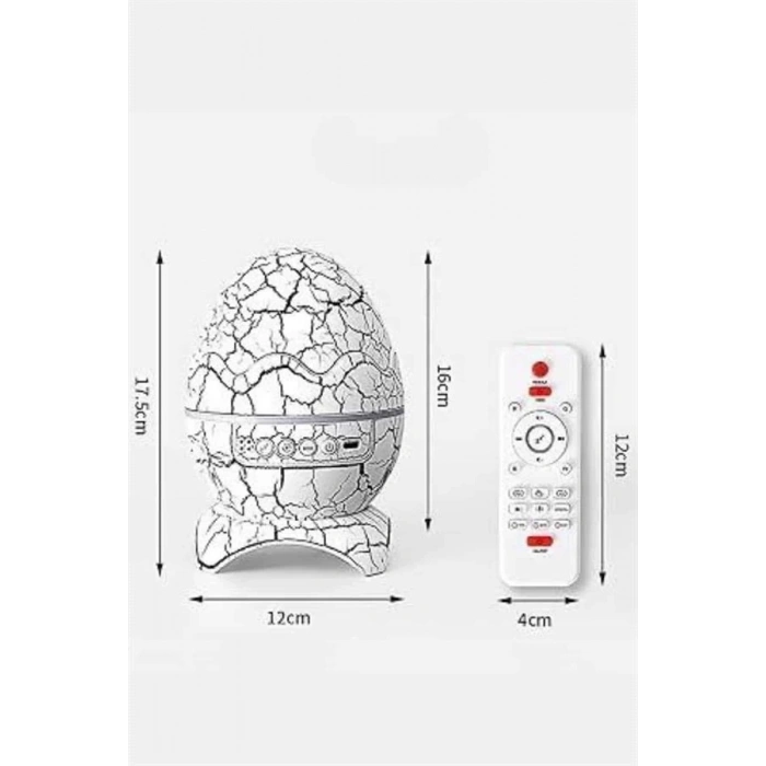 BFS Gece Lambası Yumurta Işık Speaker Yeni Nesil Dinozor Yumurtası Görünümlü