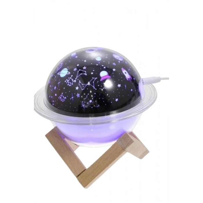 BFS Hava Nemlendirici Renk Değiştiren Oda Kokusu Yıldızlı Projektör