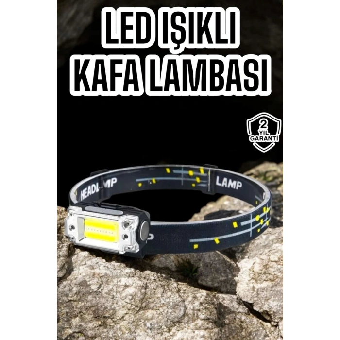 BFS Kamp Feneri Balıkçı Feneri Başlıklı Suya Dayanıklı Kafa Lambası