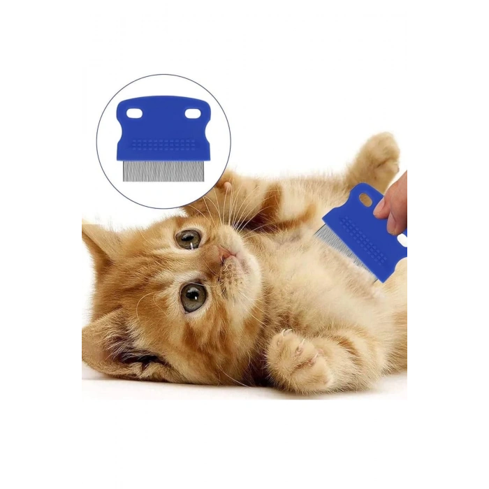 BFS Kedi Köpek Tüy Bit Pire Toplayıcı Toplama Temizleme Tarağı Tarak Seti 4lü Set