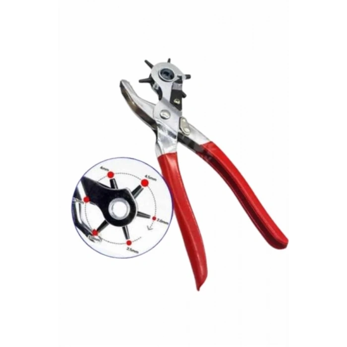 BFS Kemer Delme Pensesi 6 Farklı Boyutta Kemer Delici Ev Deri Kemer