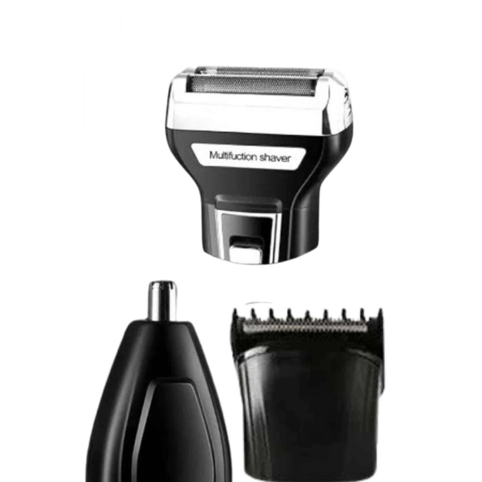 BFS Kulak Burun Kıl Kesme Ense Yanak Tıraş Seti 3 Başlıklı Profesyonel