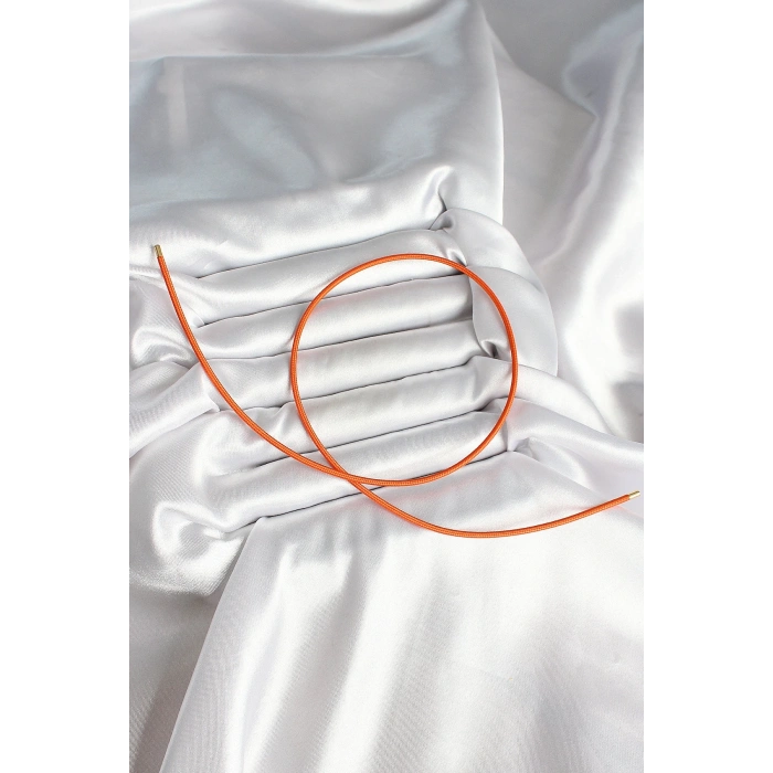 Mey İthalat® Mıknatıslı Turuncu Renk Sarmal Kadın Bileklik