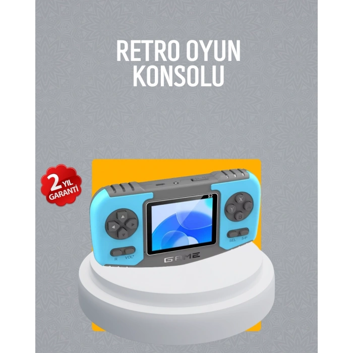 BFS Mini Arcade Oyun Konsolu Hafif Taşınabilir Çocuk Hediyelik