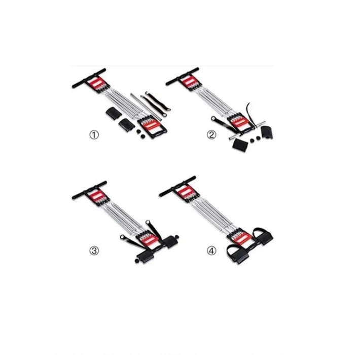 BFS Paslanmaz Çelik Yaylı Çoklu Dirençli Kol ve Gövde Egzersiz Aleti