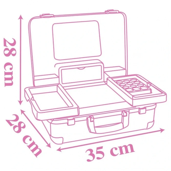 Mey İthalat® Prensesler Güzellik Çantası
