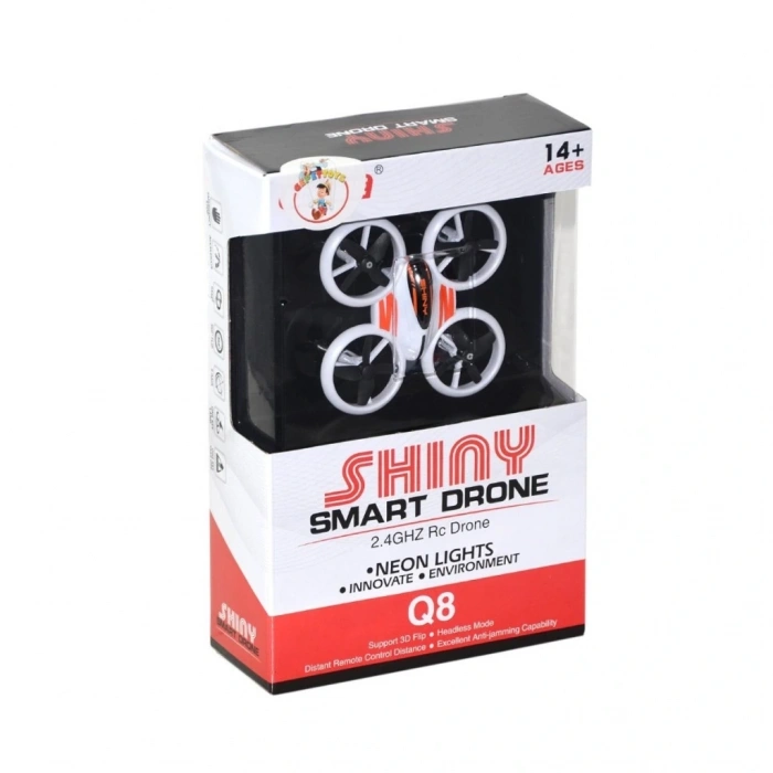 BFS Q8 Mini Işıklı Neon Drone -Gepettoys