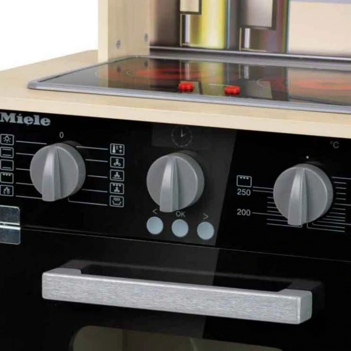 Mey İthalat® Sesli ve Işıklı Aksesuarlı Ahşap Mutfak Seti