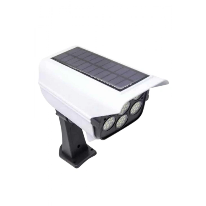 BFS Solar Bahçe Aydınlatması Hareket Sensörlü Uzaktan Kumandalı Kamera Görünümlü