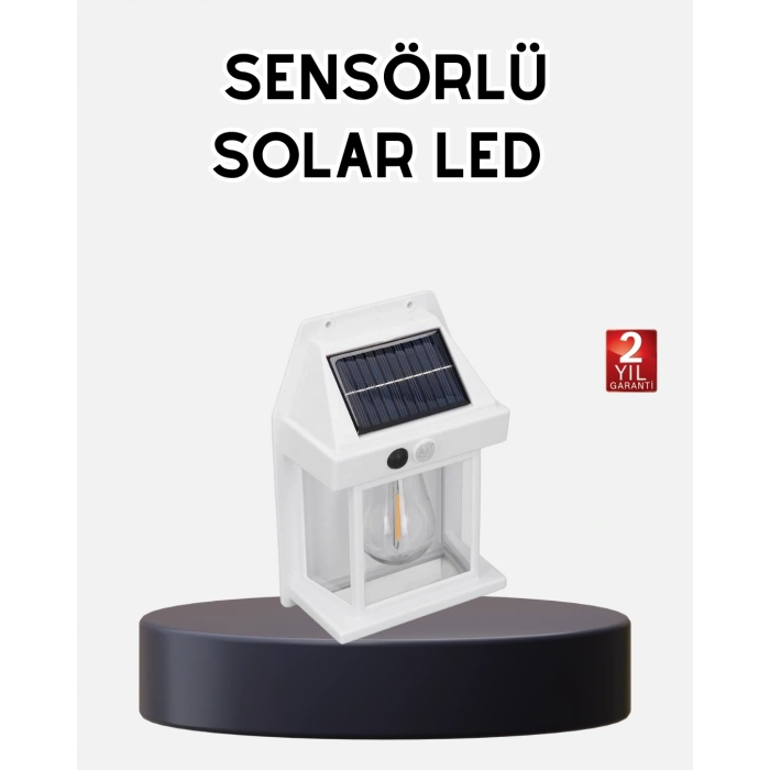 BFS Solar Sensörlü Dış Mekan Lamba 3 Işık Modlu ve IP65 Dayanıklı