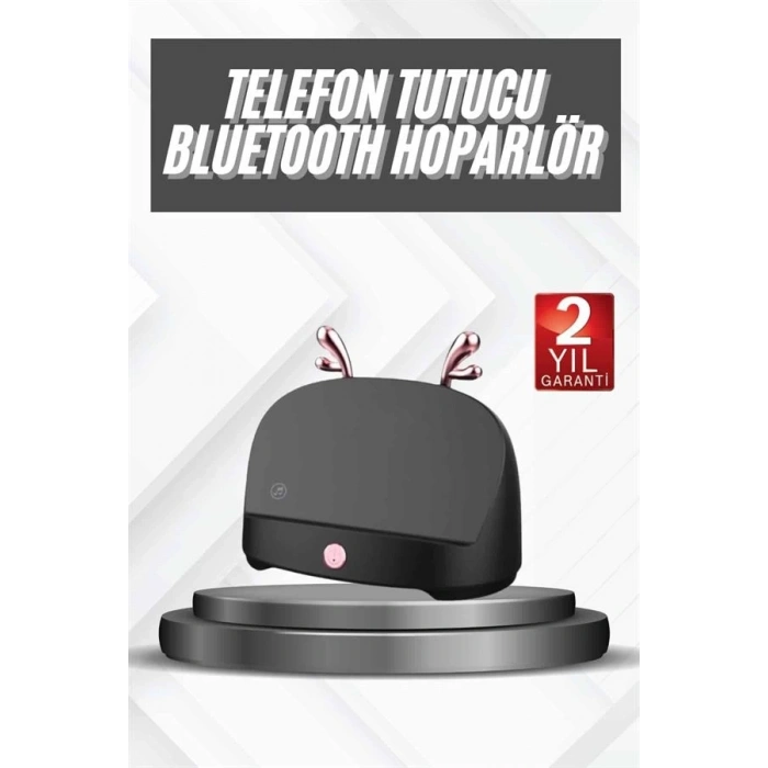 BFS Telefon Tutucu Bluetooth Hoparlör Geyikli Renkli Uzun Ömürlü