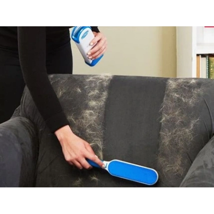 BFS Tüy Toz Temizleyici Fırça Seti 2li Mavi KUTULU