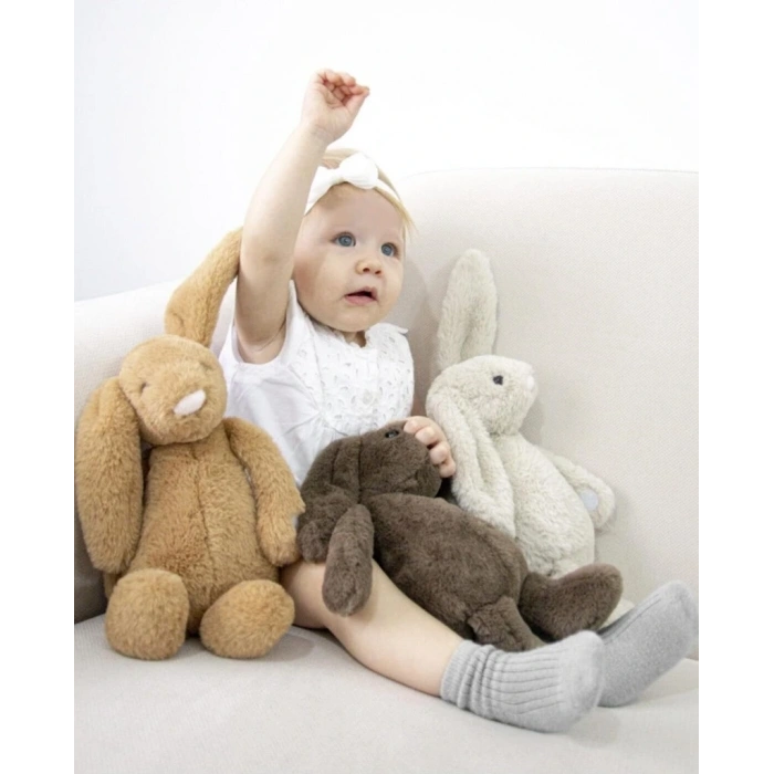 BFS    Uyku Arkadaşım Oturabilen Tavşan 30 Cm 730 Vizon